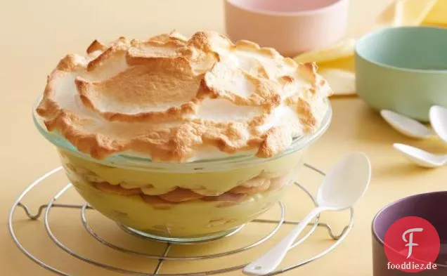 Gebackener Bananenpudding