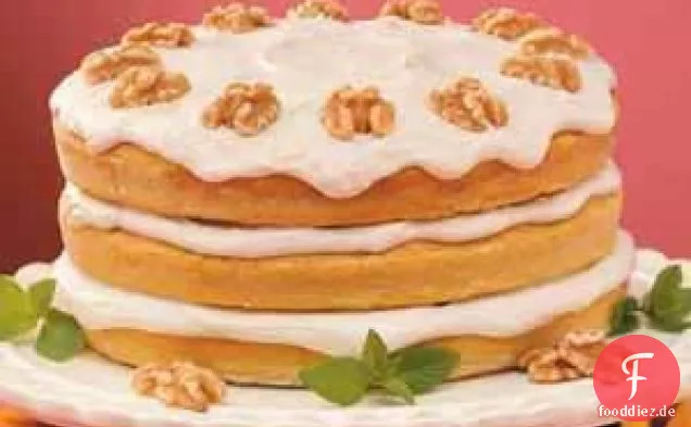 Kürbis-Gewürz-Torte