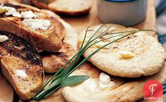 Einfaches Knoblauchbrot