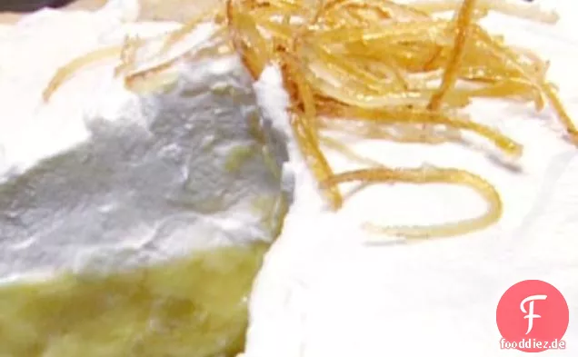 Gebackene Zitronen-Baiser-Torte