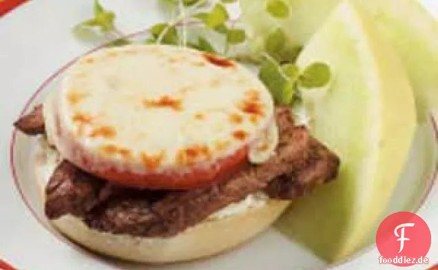 Tomaten-Steak-Sandwiches