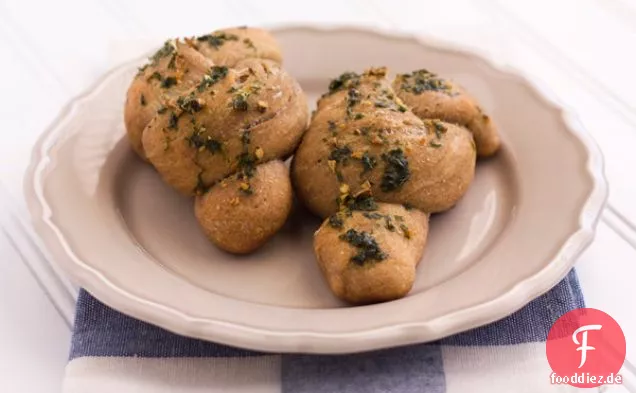 Vollkorn-Knoblauch-Knoten