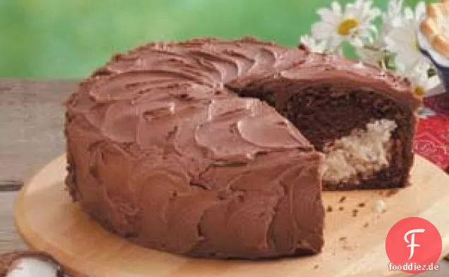 Schokoladen-Makronen-Kuchen