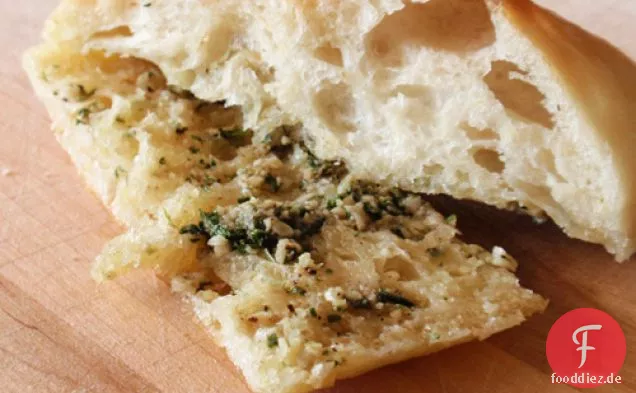 Knoblauch-Ciabatta