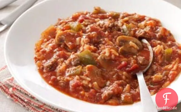 Ungefüllte Pfeffersuppe