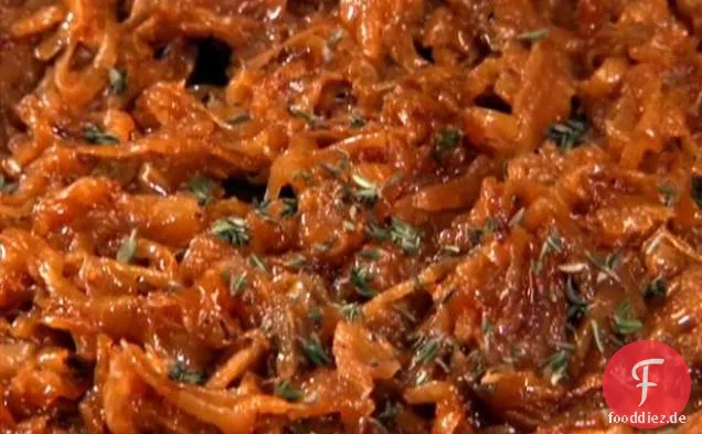 Karamellisierte Zwiebeln mit Thymian