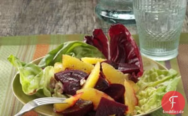 Gerösteter Rüben-Orangen-Salat