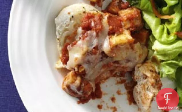 Bravo italienisches Huhn für zwei