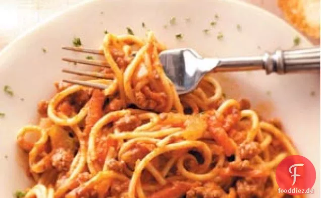 Spaghetti mit Bolognesesauce