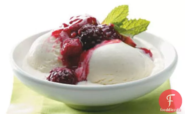 Beerenkompott-Topping