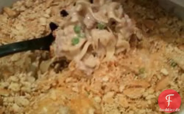 Gewürzter Thunfisch-Nudelauflauf