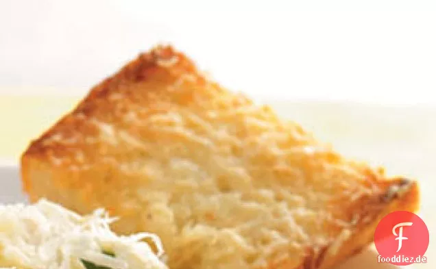 Butterartiges Parmesan-Knoblauchbrot