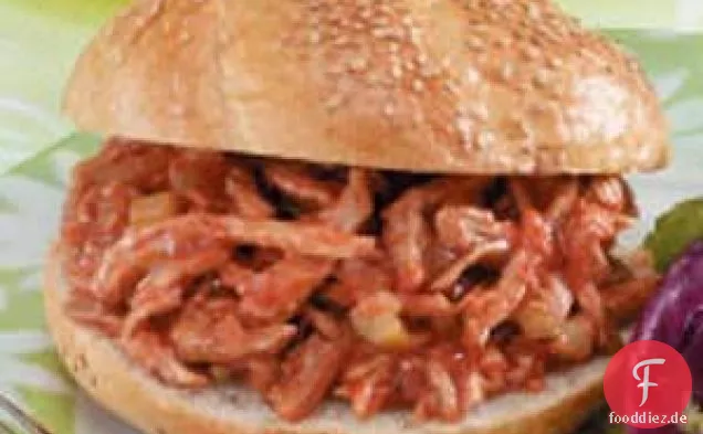 Schweinefleisch-Grill-Sandwiches