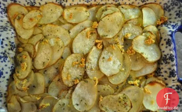 Garlicky Gebackene Kartoffel-Lichtet