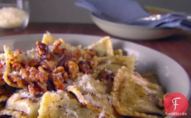 Ravioli mit Balsamico-brauner Butter