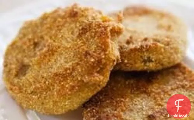 Sparsam gebratene grüne Tomaten