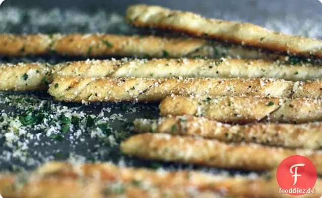 Knoblauch Kräuter Brot-Sticks