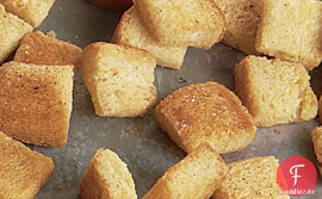 Knoblauch-butter-Croutons