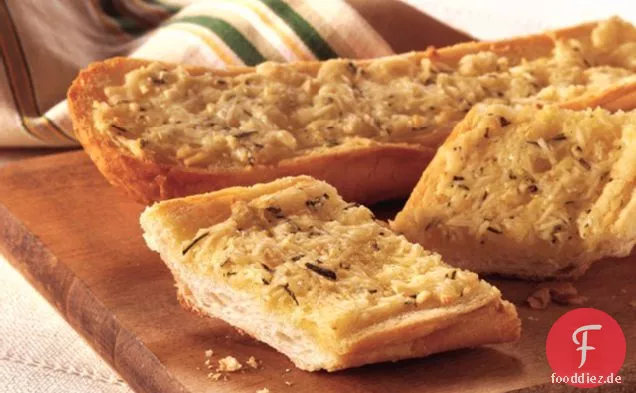 Knoblauchbrot mit Romano & frischem Rosmarin