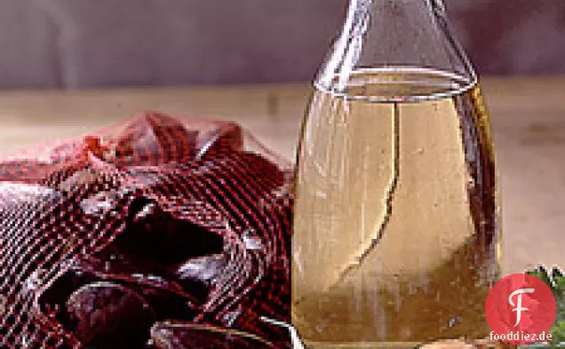 Muscheln In Weißwein Und Knoblauch