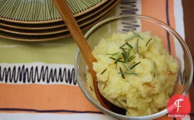 Knoblauch-Rosmarin Kartoffelpüree