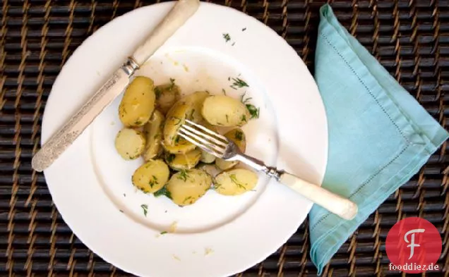 Kartoffelsalat mit Zitrone & Dill