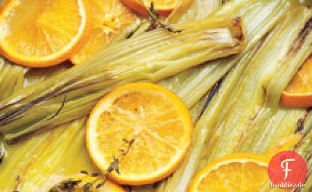 Geschmorter Lauch Mit Orange