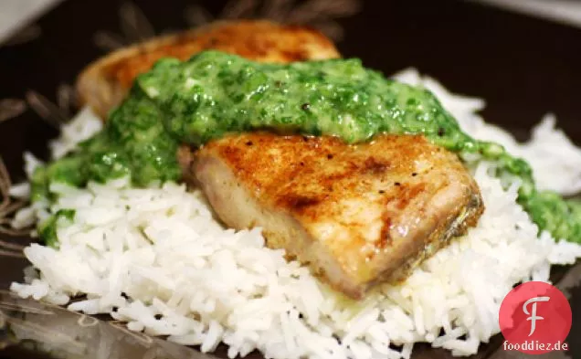 Mahi-mahi Mit Frischem Koriander & Kiwi-Chutney