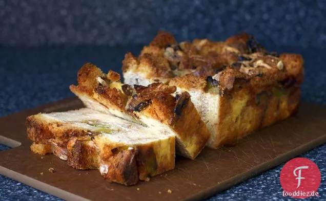 Lauch Brot Pudding