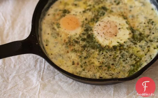Eier In Sahne Gebacken