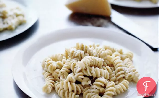 Fusilli mit cremiger Lauchsauce