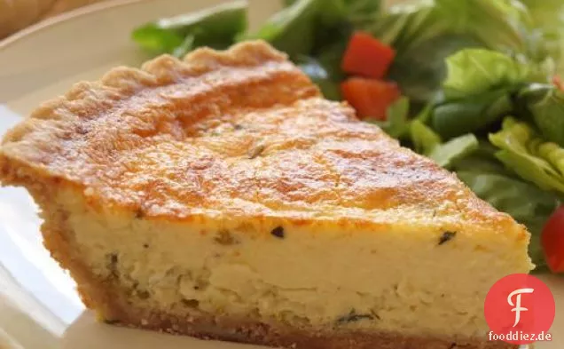 Lauch Und Parmesan-Quiche