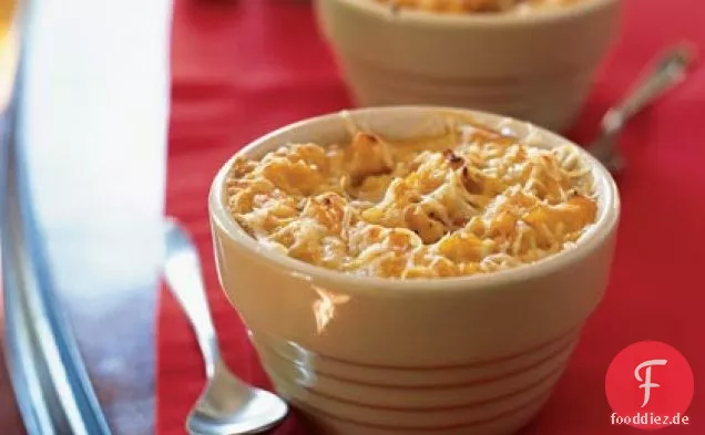 Butternut Squash und Lauch Gratins