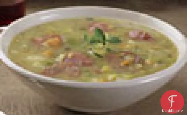 Wurst-Lauch-Suppe