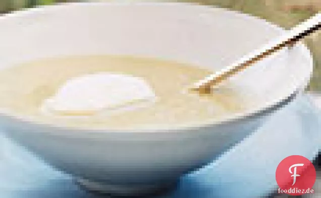 Cremige Lauchsuppe