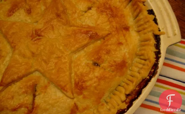 Huhn (oder Truthahn!) Pot Pie