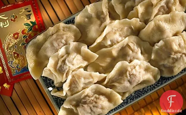 Lao Yis gekochte Rindfleisch-Lauch-Knödelfüllung