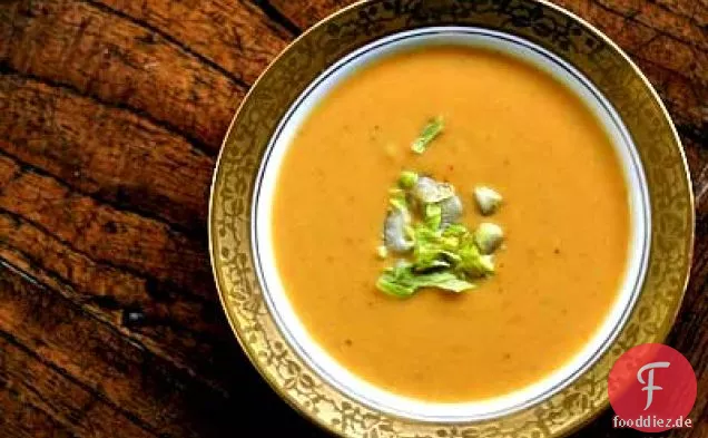 Cremige Süßkartoffelsuppe