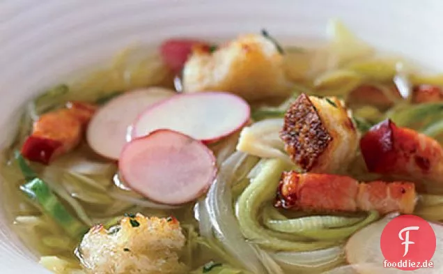 Land Kartoffel-Kohl-Suppe