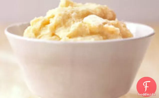 Pürierte Pastinaken und Kartoffeln