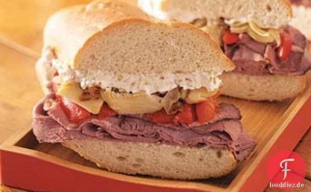 Deli Beef Heros