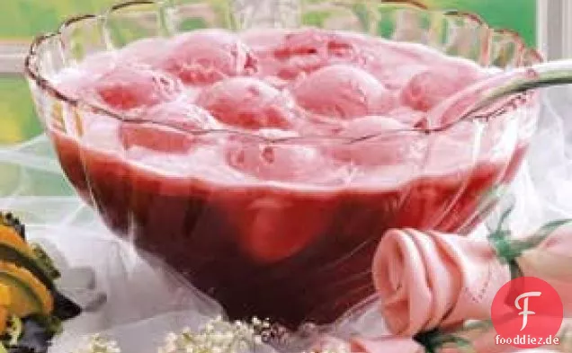 Cranberry-Himbeer-Punsch