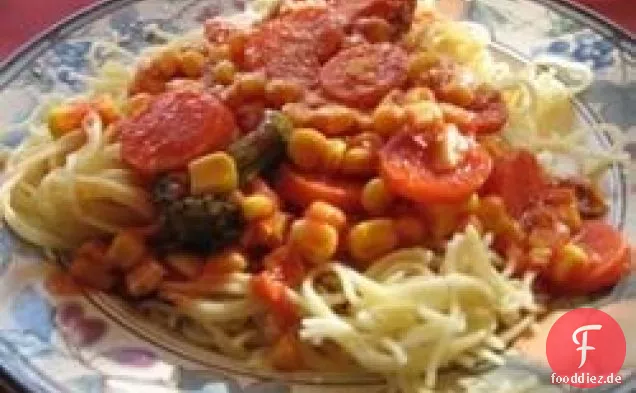 Al's schnelle vegetarische Spaghetti