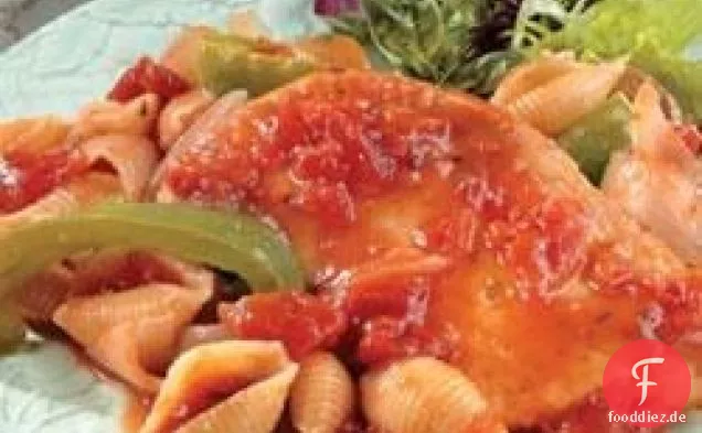 Chicken Cacciatore und Pasta