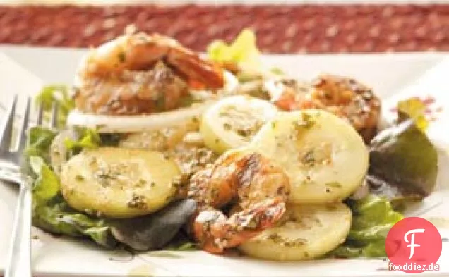 Thailändischer Garnelensalat für 2 Personen