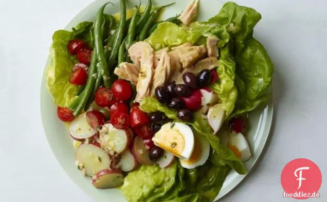 Klassischer Nicoise-Salat