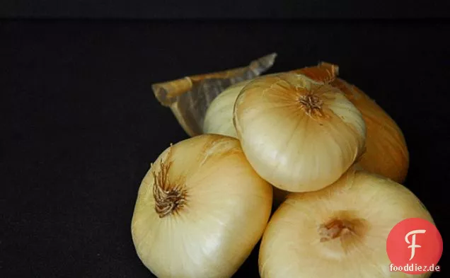 Honig Balsamico geröstete Cipollini Zwiebeln
