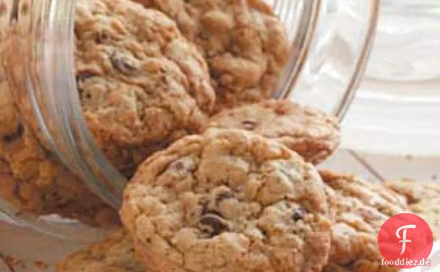 Haferflocken-Chip-Kekse