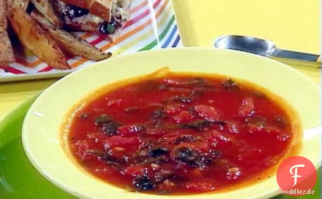 Tomaten-Spinat-Suppe