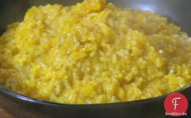 Butternusskürbis-Risotto